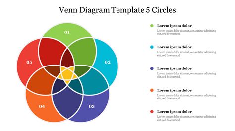 Three Circle Venn Diagram Step Circles Diagram For Powerpoint Free My