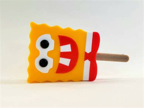 Spongebob Ice Cream Truck Popsicle Bar Inspired 3d Printed Fan Etsy