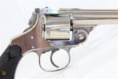 Hopkins And Allen Top Break Double Action Revolver With Box Candr