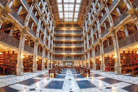 Peabody Library Listed Among 20 Most Beautiful Libraries In US ...