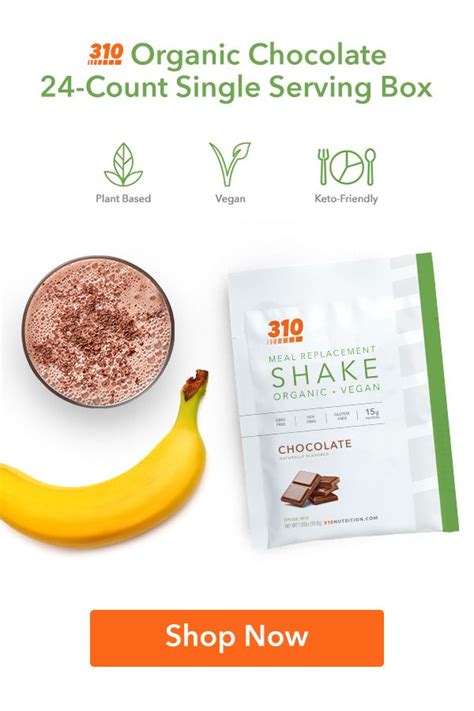 Organic Shake Variety Box Meal Replacement Shakes 310 Nutrition Organic Shakes Meal