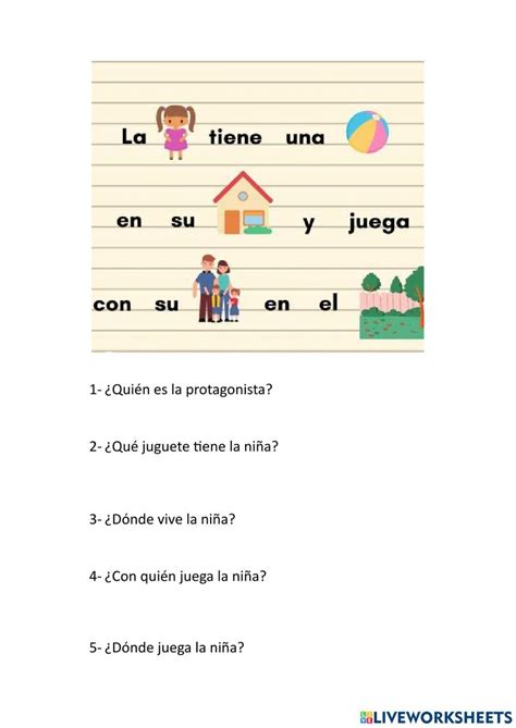 Cuento Corto Online Exercise Live Worksheets