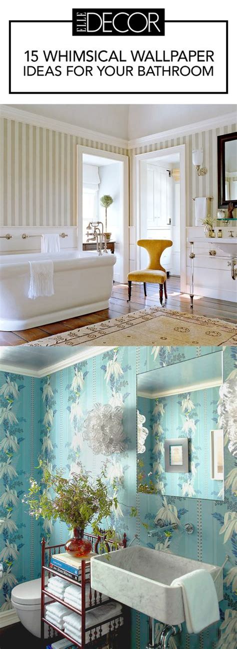 15 Bathroom Wallpaper Ideas Wall Coverings For Bathrooms