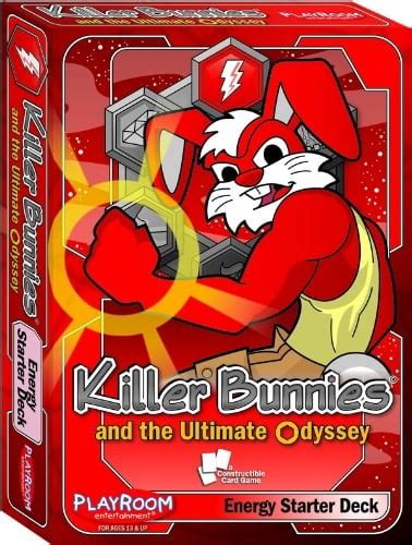 Killer Bunnies Odyssey Energy Starter Deck By Playroom Entertainment
