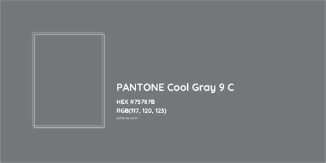 About Pantone Cool Gray 9 C Color Color Codes Similar Colors And