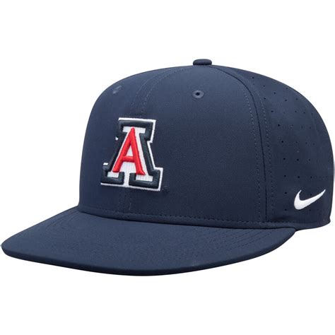 Nike Arizona Wildcats Navy Baseball True Performance Fitted Hat