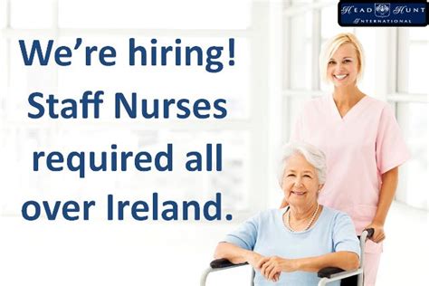 Exciting Opportunities For Staff Nurses All Over Ireland Staff