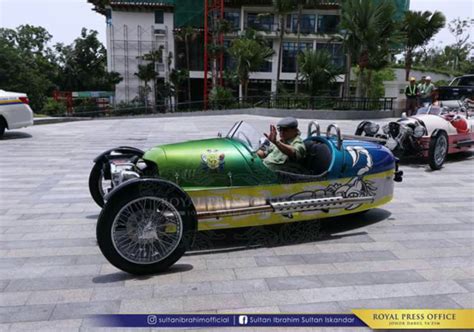 Unlike the original car, sultan johor's version of the iconic car is equipped with a motor, so that the driver and the passenger won't have to use their feet to move the vehicle as seen in the cartoon series. Sultan of Johor, TMJ to ride Morgan 3 Wheeler in annual ...