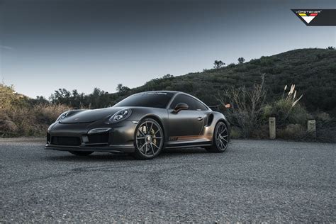 Stylish Knows No Limits Black Matte Porsche 911 With Custom Parts