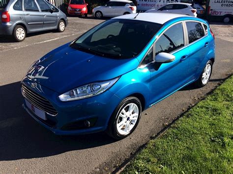 Used 2016 Ford Fiesta Zetec Blue Edition 10 Manual Petrol For Sale In