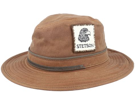 Vintage Wax Brown Traveller Stetson Hat
