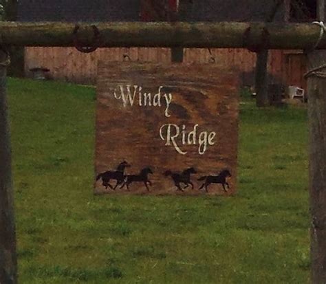Windy Ridge Horse Farm Home