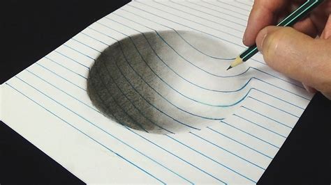 3d drawings is an amazing form of art, where the 3d pencil drawings seem to literally jump off the page. 3D Drawing for Kids & Adults - How to Draw Concave surface ...