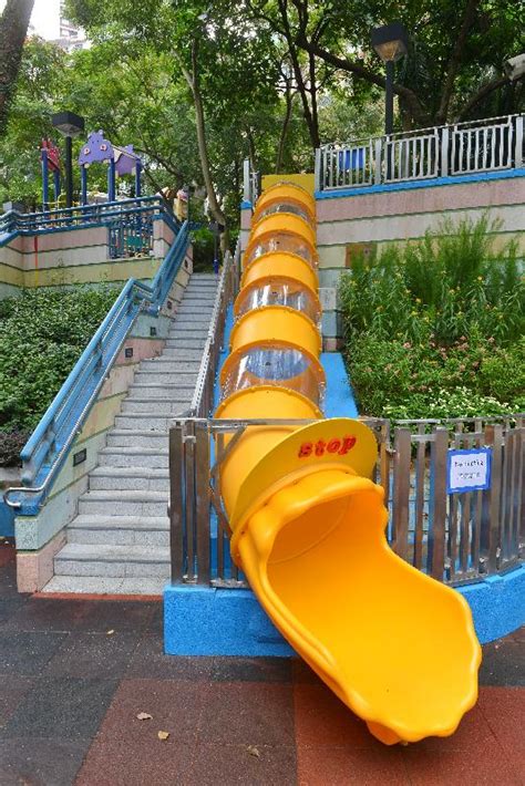 New Tunnel Slide In Hong Kong Park Opens Today With Photos