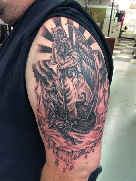 Share More Than 66 St Michael Tattoo Sleeve Latest Vn