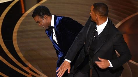 Will Smith Slaps Chris Rock At Oscars YouTube