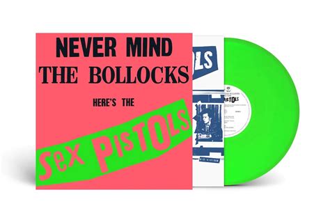 Sex Pistols Never Mind The Bollocks Lp Rocktober 2022 Limited Edition Neon Green Vinyl