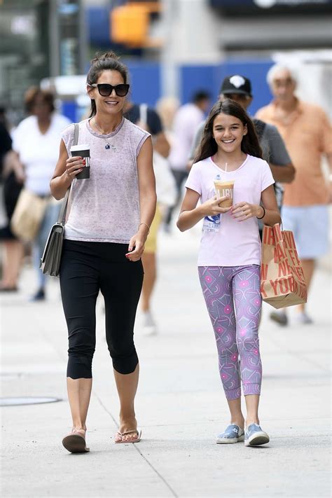 Katie Holmes And Suri Cruise Are All Smiles As They Step Out For Stroll In New York City