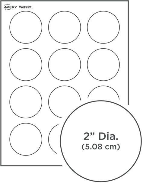 Avery Round Label Template