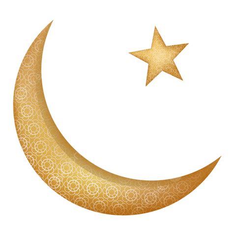 Gambar Vektor Bulan Sabit Islam Bulan Sabit Xingyue Ikon Islam Png