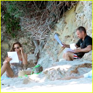 Worst vacation ever, and not just because the tsa won't let him bring his rifle on the plane. Luciana Damon Photos, News and Videos | Just Jared