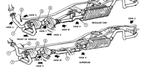 Ford Explorer Exhaust System Diagram