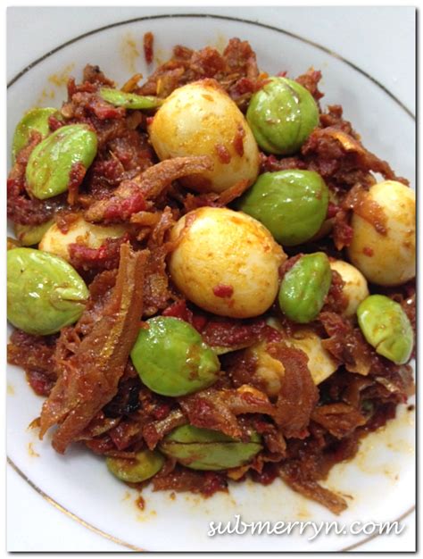 Though i love sambal especially with petai in it, i've never tried dishing it out myself. Sambal Petai Ikan Bilis Recipe « Home is where My Heart is…