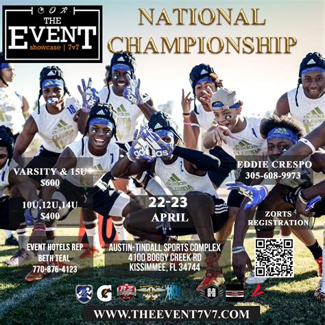 THE EVENT 7V7 NATIONALS ORLANDO – The Event 7v7 presented by Red Zone Elite