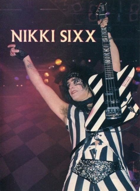 Where Have All The Good Times Gone Nikki Sixx Nikki Motley Crue Nikki Sixx