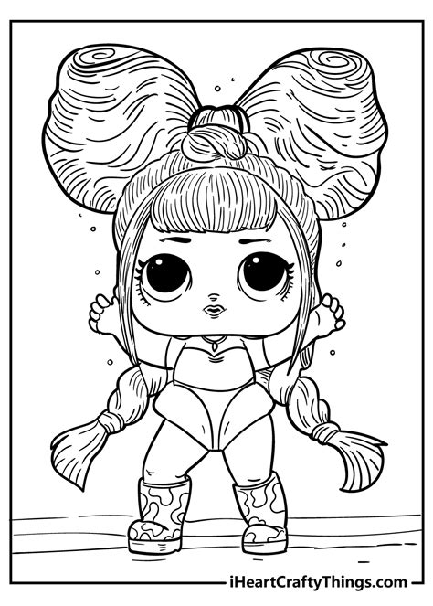 Lol Doll Coloring Pages Updated 2022 2022