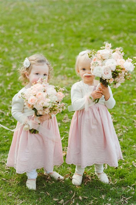 Pale Pink Flower Girl Dresses