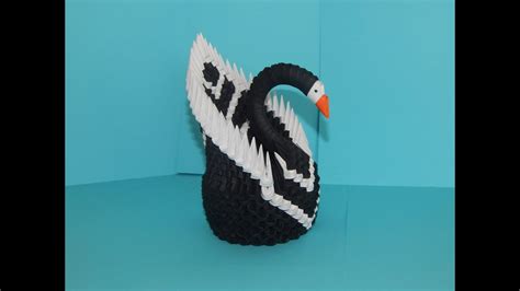 How To Make 3d Origami Swan 7 Part1 Youtube