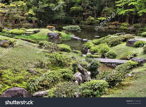 Nara Japan Isuien Garden Japanese Style Stock Photo 511263262
