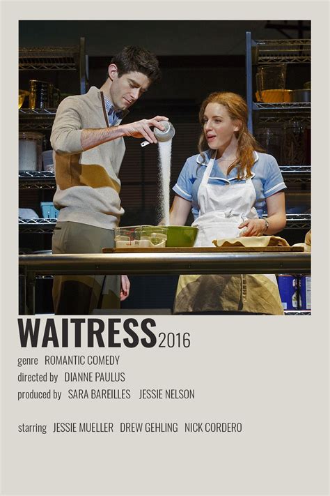 Waitress By Cari Musical Theatre Posters Broadway Musicals Posters