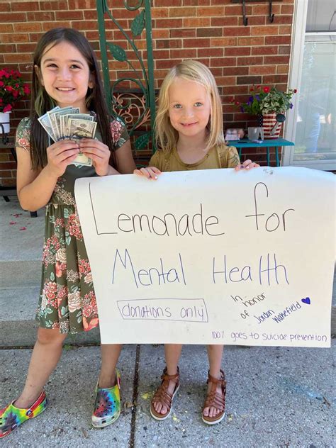 8 Year Old Raises Money For Mental Health Awareness After Dad Dies By