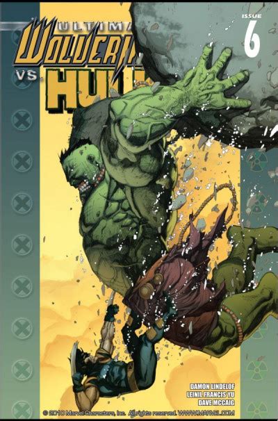 Ultimate Wolverine Vs Hulk Comic Series Reviews At