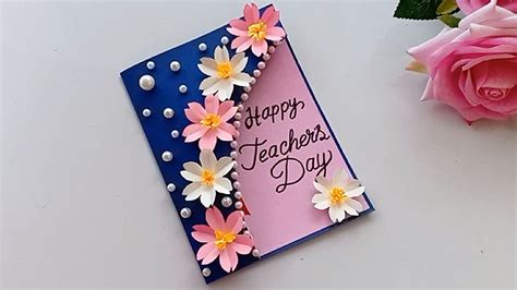 Diy Teachers Day Pen T Card How To Make Teachers Day Card Youtube