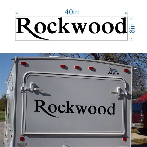 2017 Rockwood Forest River Decals Stickers Rv Camper 5th Wheel Trailer