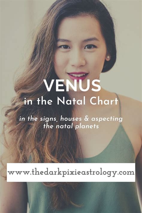 Venus In The Natal Chart Natal Charts Venus Learn Astrology