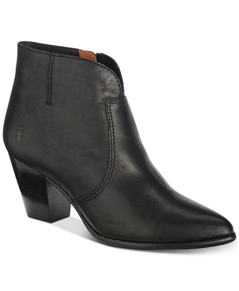 Frye Womens Jennifer Ankle Leather Booties Created For Macys