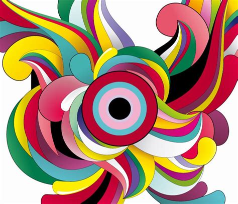 Colorful Abstract Background Vector Garphic Art Free Vector Graphics
