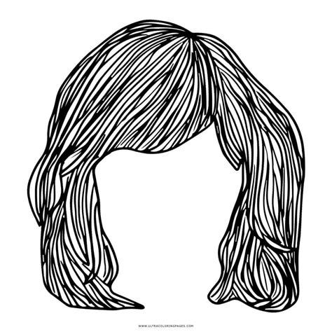 Tangled Hair Coloring Page Free Printable Coloring Pages For Kids