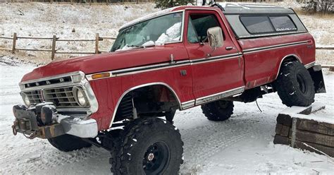 1974 Ford F 100 4x4 Off Road Video Ford Daily Trucks