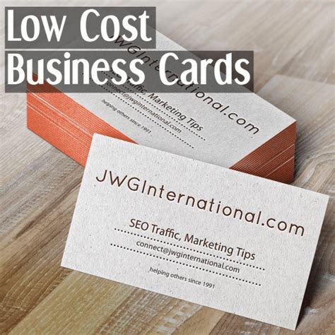 Make Your Own Free Business Cards Jwginternational
