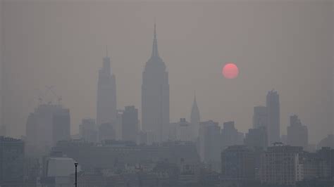 When will NJ air quality improve after Canada wildfire smoke?