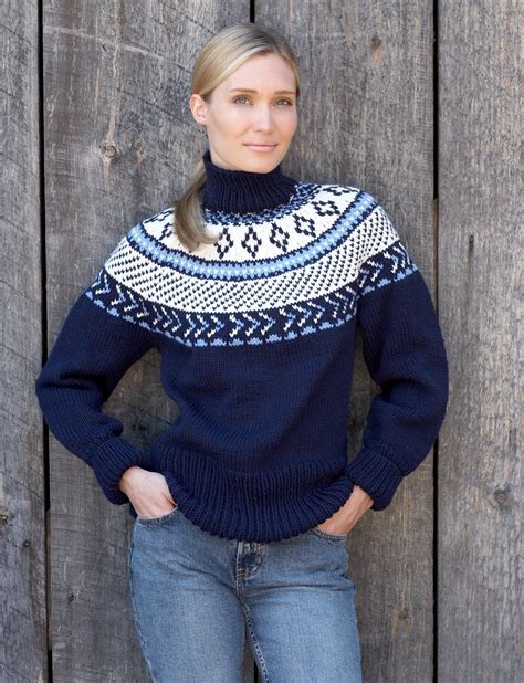 Natasha McComas Free Knitting Pattern Fair Isle Sweater It S Easy If