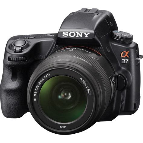 Sony Alpha SLT-A37 DSLR Camera with 18-55mm Zoom Lens SLTA37K
