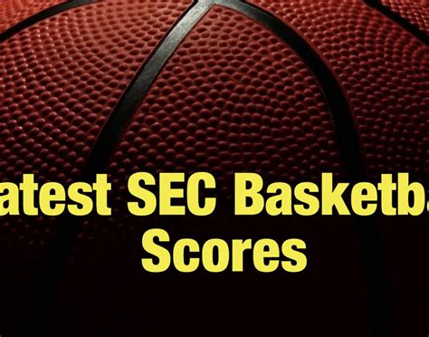 Sec Mens Basketball Results And Scores On Jan 14