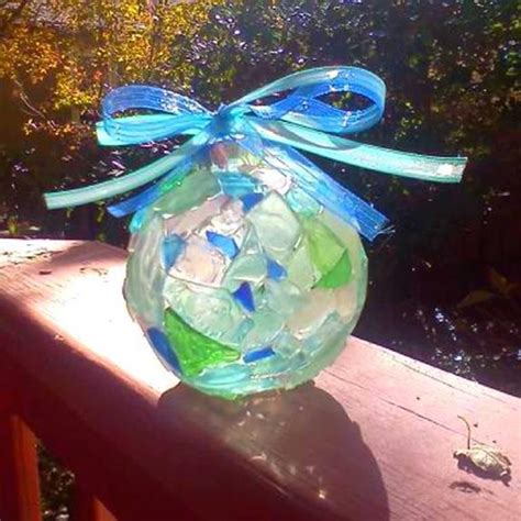 Diy Sea Glass Ornament I Can Not Find The Diy For This But Would Like To Try A Couple For A