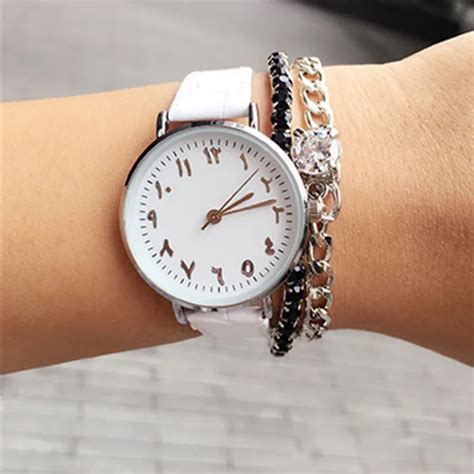 2017 new fashion arabic numbers women watch luxury ultra thin women quartz wristwatch lady watch